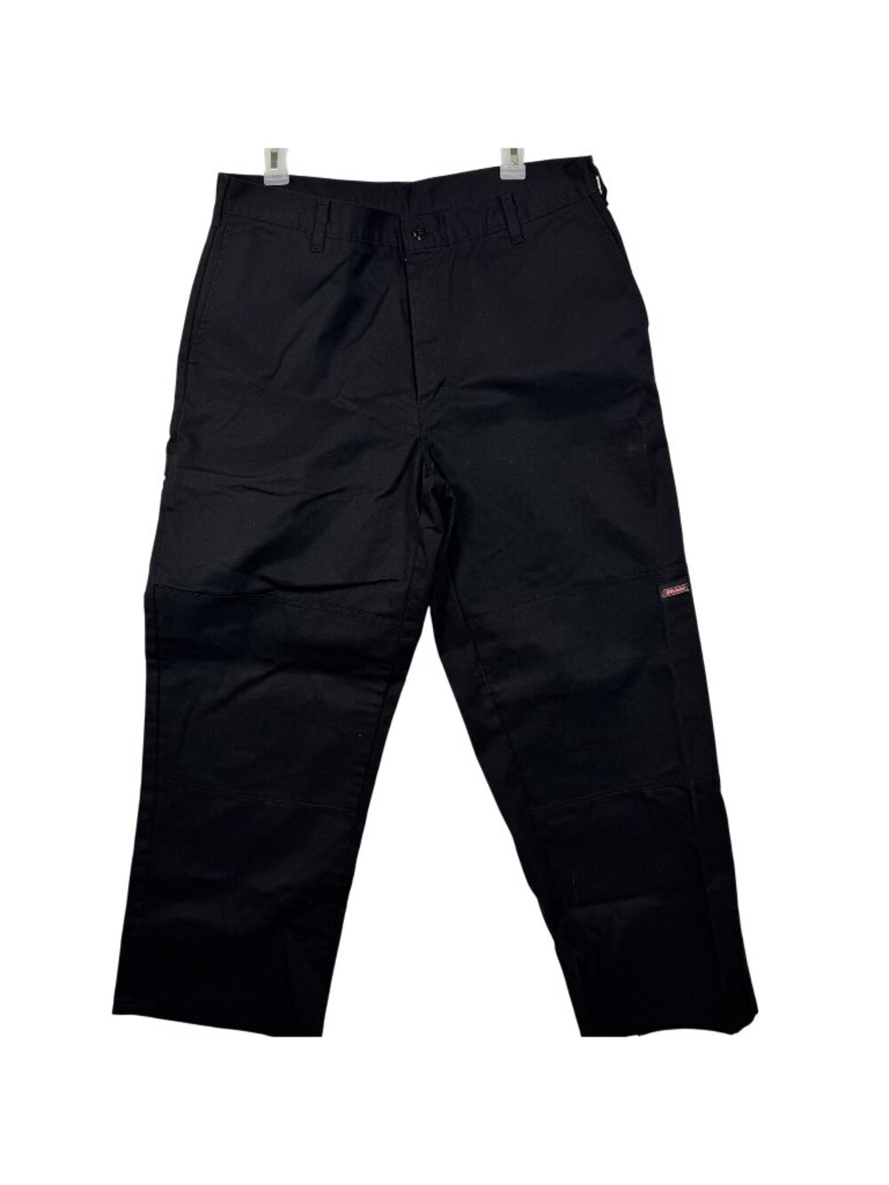 Vintage Dickies Loose Fit Double-Knee Work Pants in Black Mens 36x30